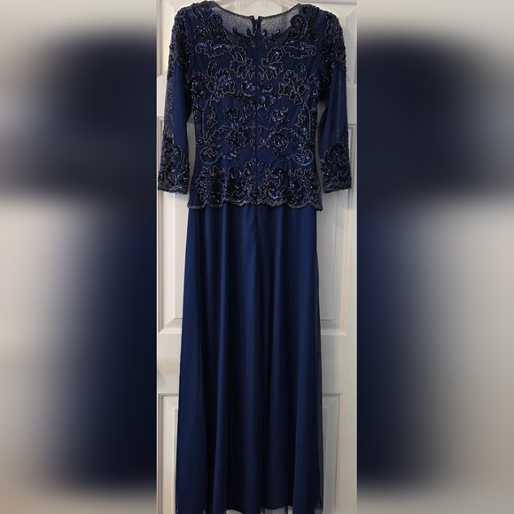 Blue Formal Dress - Picture 3 of 11